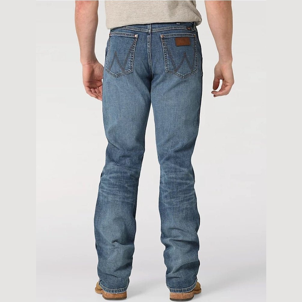 Wrangler Retro Green Jean Men’s Slim Straight