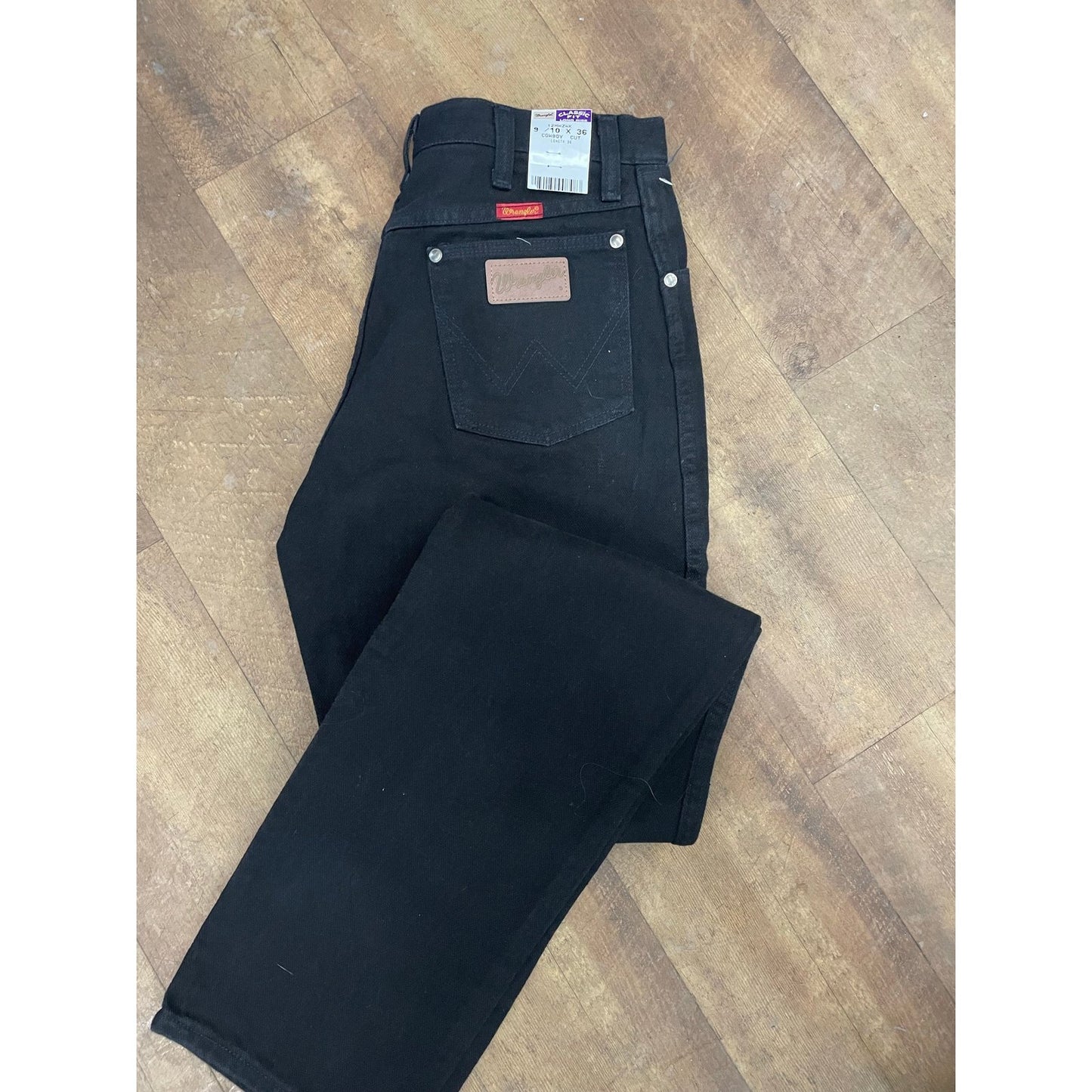 Wrangler Women's Jeans Cowboy Cut Slim Fit Black