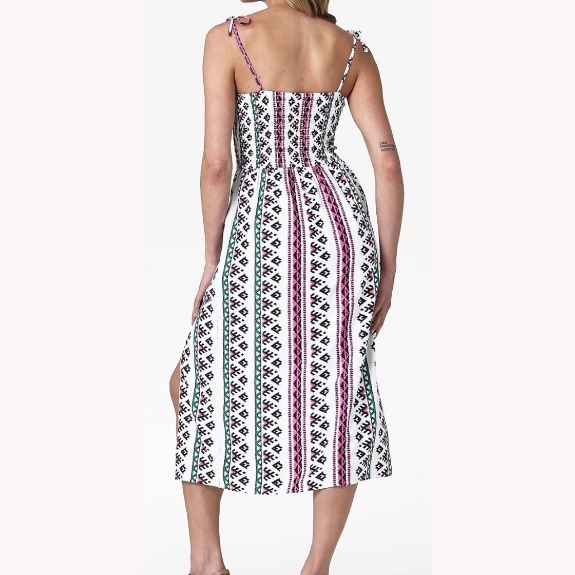 Wrangler Women’s Smocked Bodice Tank Dress