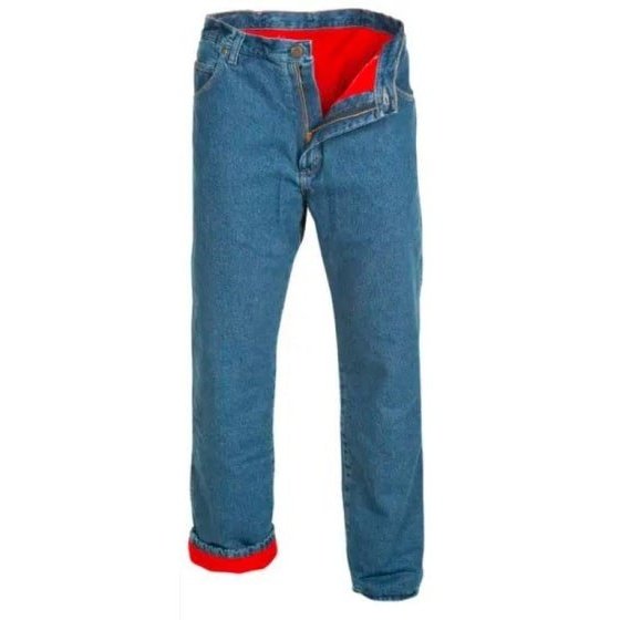 Wrangler Work Men's Jeans Thermal Fleece Lined