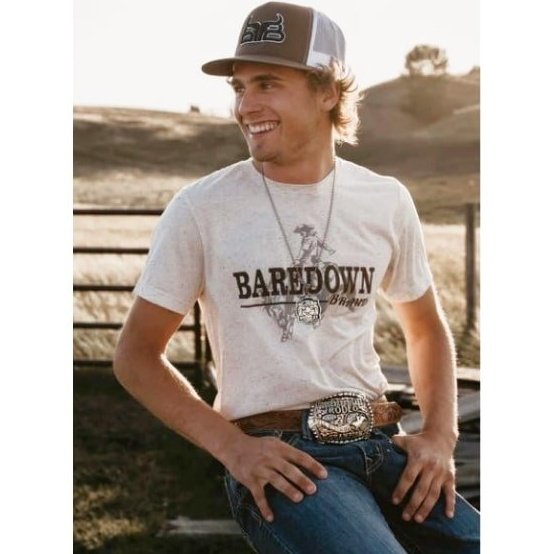 Baredown Brand Unisex T-Shirt Bronc Graphic