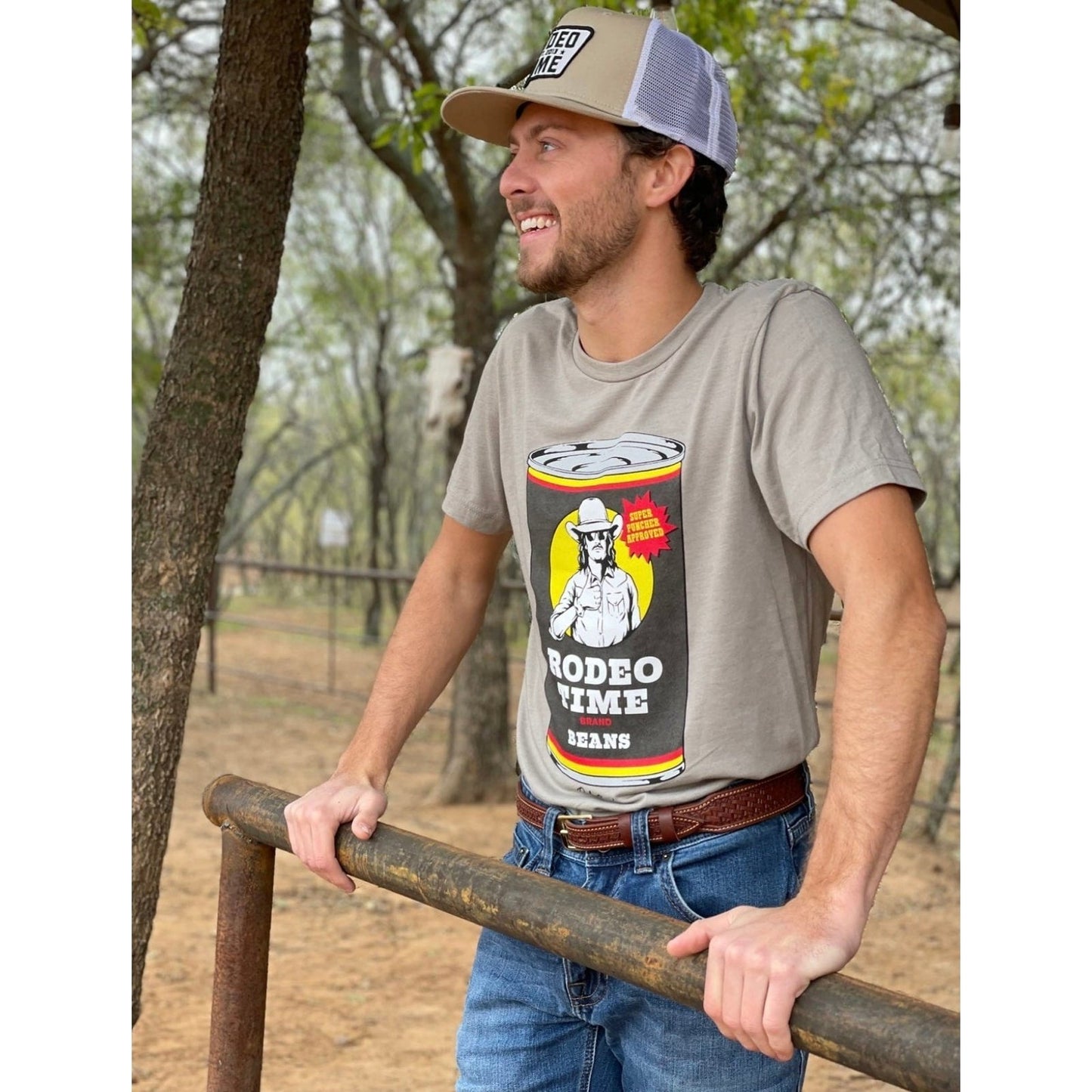 Dale Brisby Unisex T-Shirt Rodeo Time Beans T-119 - Dale Brisby