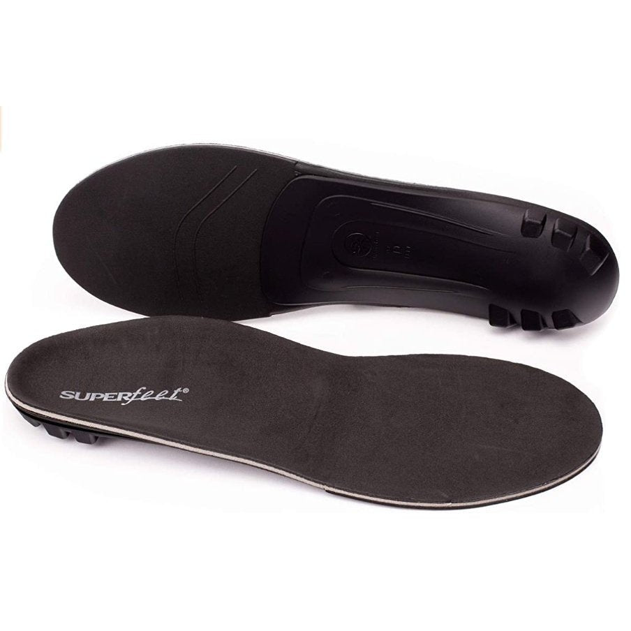 Superfeet Black Insole for Tight Footwear