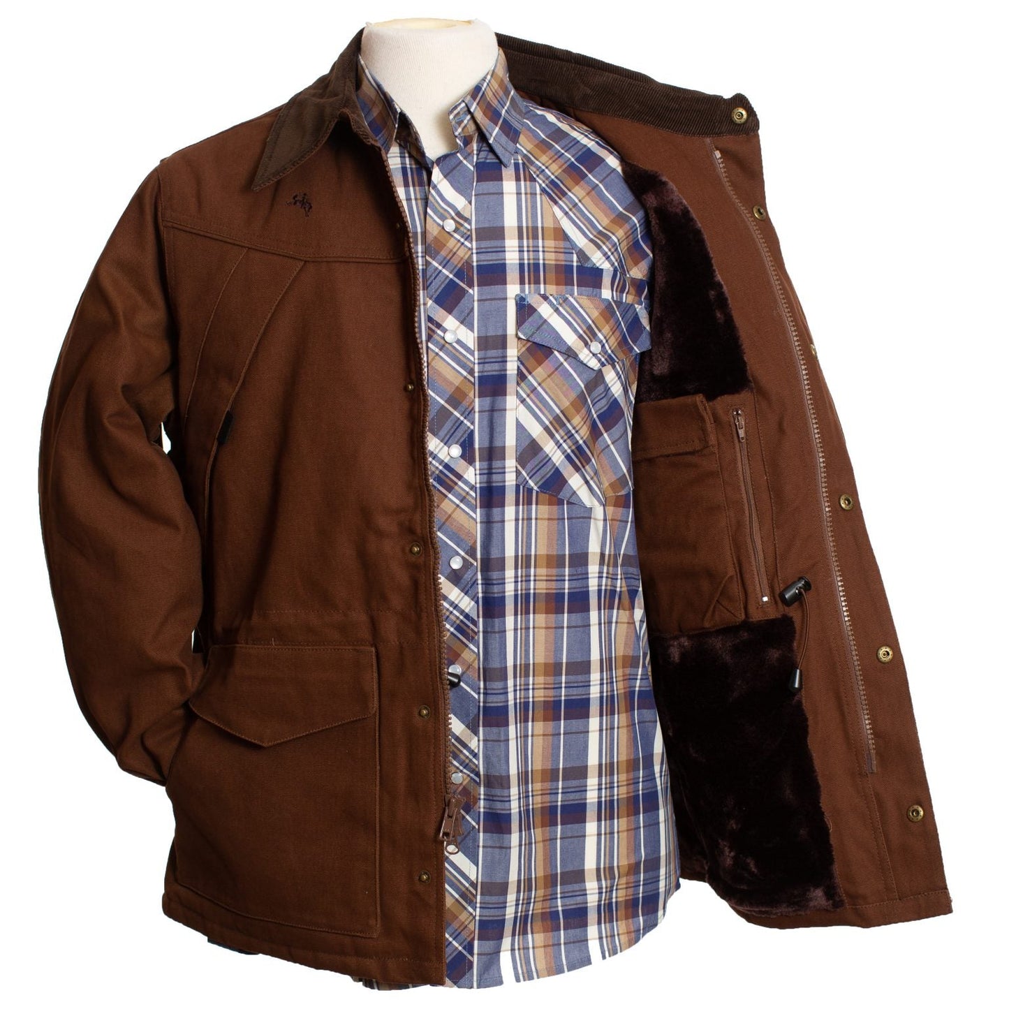 Wyoming Traders Canvas Ranch Coat Tan