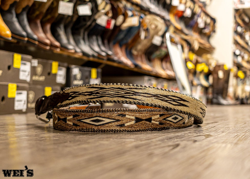 Discover the Timeless Elegance of Hitched Horsehair Belts - Wei's Western Wear