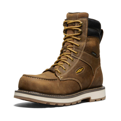 Men's CSA Cincinnati 8" Waterproof 90° Heel Boot Carbon Toe weis-western-wear