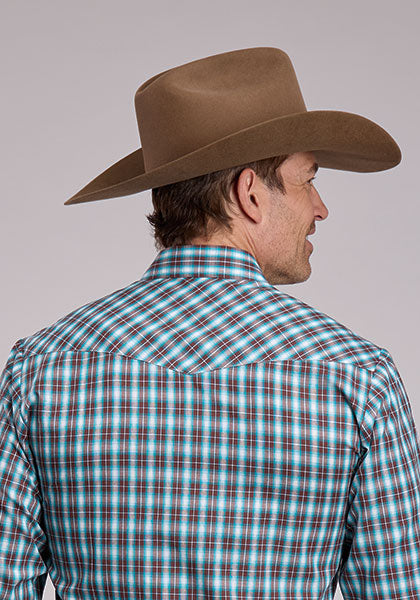 Roper Men's Long Sleeve Western Snap Shirt weis-western-wear