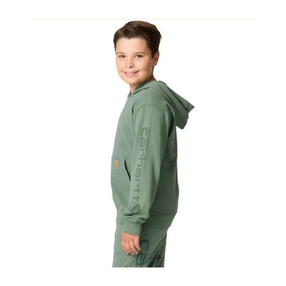 Carhartt Child/Boy's French Terry Graphic Sleeve Hoodie