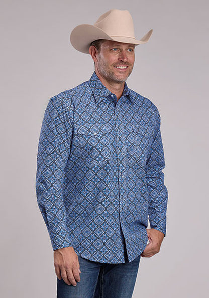 Roper Men's Amarilo Snap Sky Medallion weis-western-wear