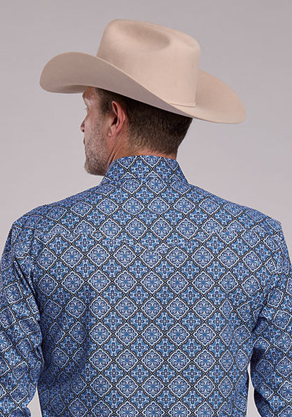 Roper Men's Amarilo Snap Sky Medallion weis-western-wear