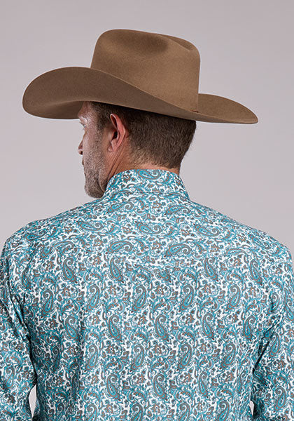 Roper Men's Long Sleeve Shirt- Snaps weis-western-wear