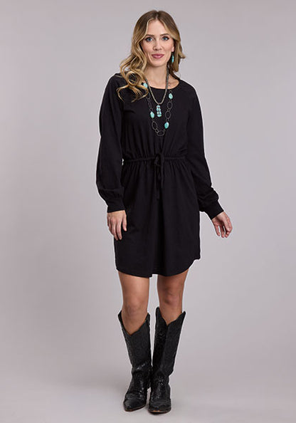 Roper Women's Knit Jersey Crew Neck Dress