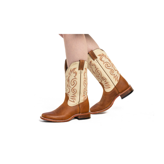 Boulet Women’s Cowgirl Boots 13" Wide Square Toe