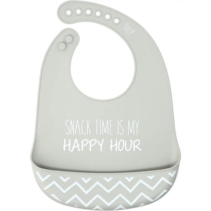 Pavilion Happy Hour - 12" Silicone Catch All Bib weis-western-wear