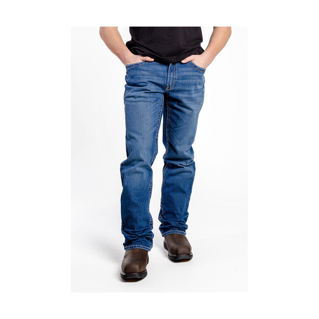 Ariat Work Men's Flame Resistant Jeans M4 Stretch Low-Rise Boot
