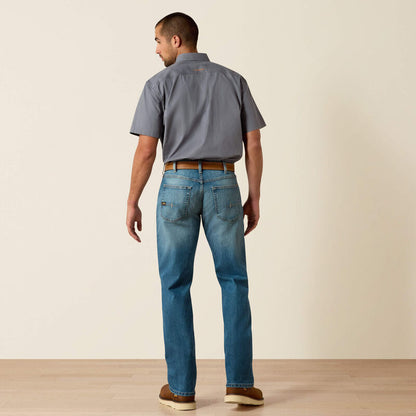 Ariat Men's Rebar M5 Straight DuraStretch Basic Stackable Straight Leg Jean