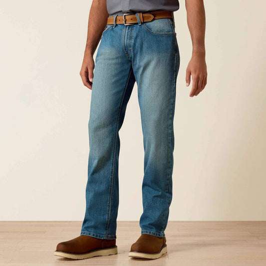Ariat Men's Rebar M5 Straight DuraStretch Basic Stackable Straight Leg Jean