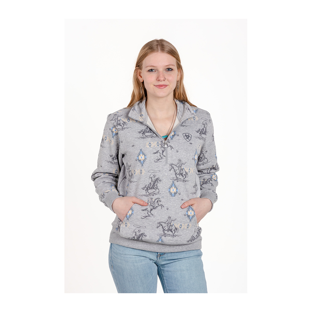 Ariat Women's Quarter Zip Sweatshirt