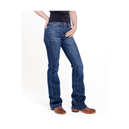 Ariat Women's High Rise Vivienne Slim Trouser Jeans - Ariat