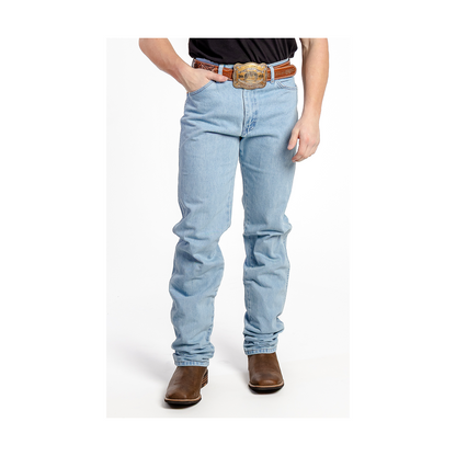 Wrangler Men’s Jeans Cowboy Cut Original Fit In Bleach