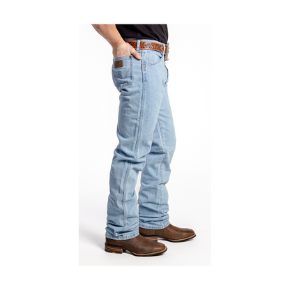 Wrangler Men’s Jeans Cowboy Cut Original Fit In Bleach