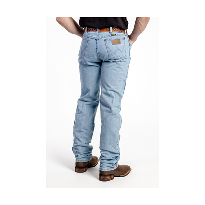 Wrangler Men’s Jeans Cowboy Cut Original Fit In Bleach