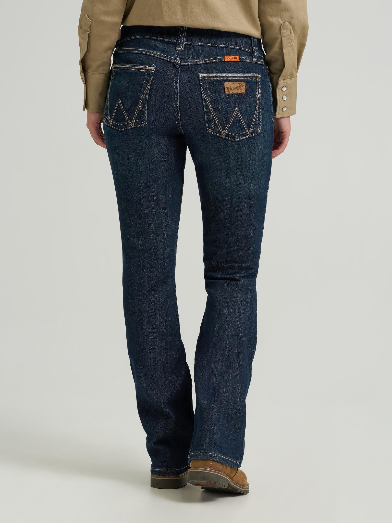 Wrangler Women's Mae Bootcut Advanced Comfort Flame Resistant Jeans weis-western-wear