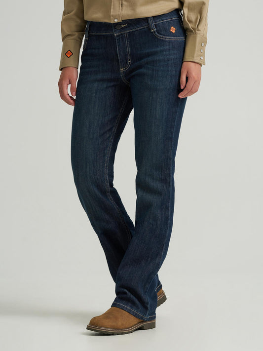 Wrangler Women's Mae Bootcut Advanced Comfort Flame Resistant Jeans weis-western-wear