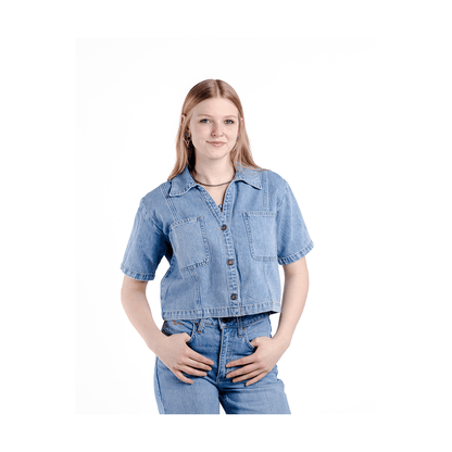 Stetson Women's Crop Short Sleeve Shirt - Stetson