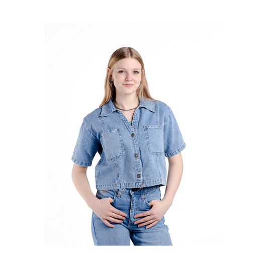Stetson Women's Crop Short Sleeve Shirt