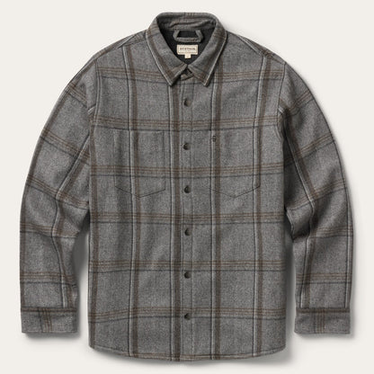 Stetson Men's Windowpane Shirt Jacket