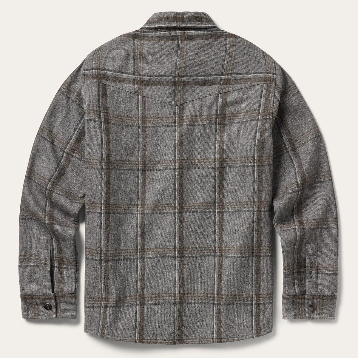 Stetson Men's Windowpane Shirt Jacket