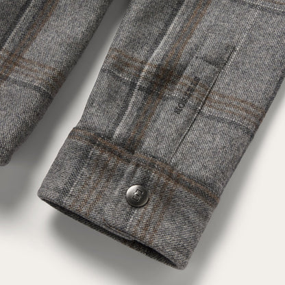 Stetson Men's Windowpane Shirt Jacket