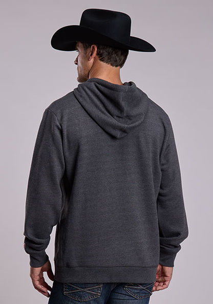 Stetson Men's Horn Screen Print Hoodie