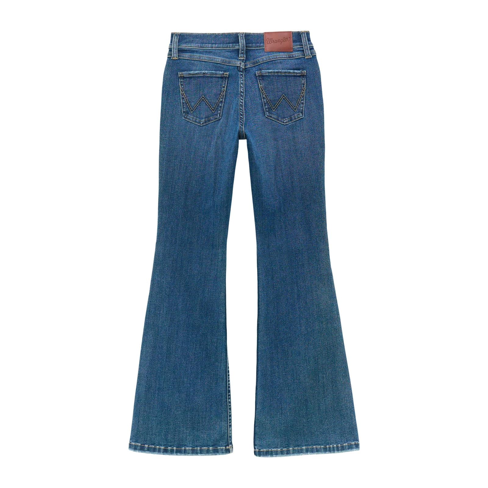 Wrangler Girl's Western Bespoke Flare Jean weis-western-wear