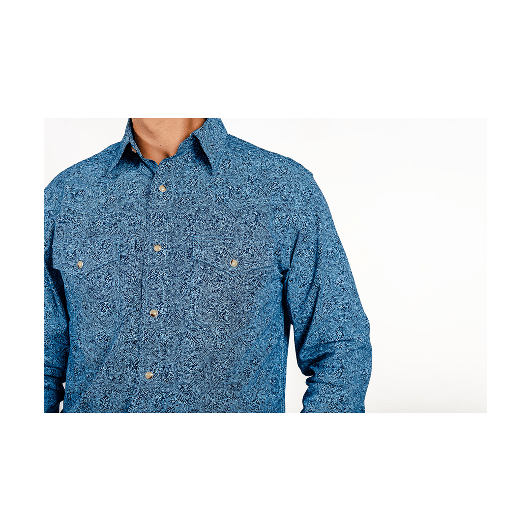 Wrangler Men's 20X Competition Advanced Comfort Long Sleeve Shirt - Wrangler