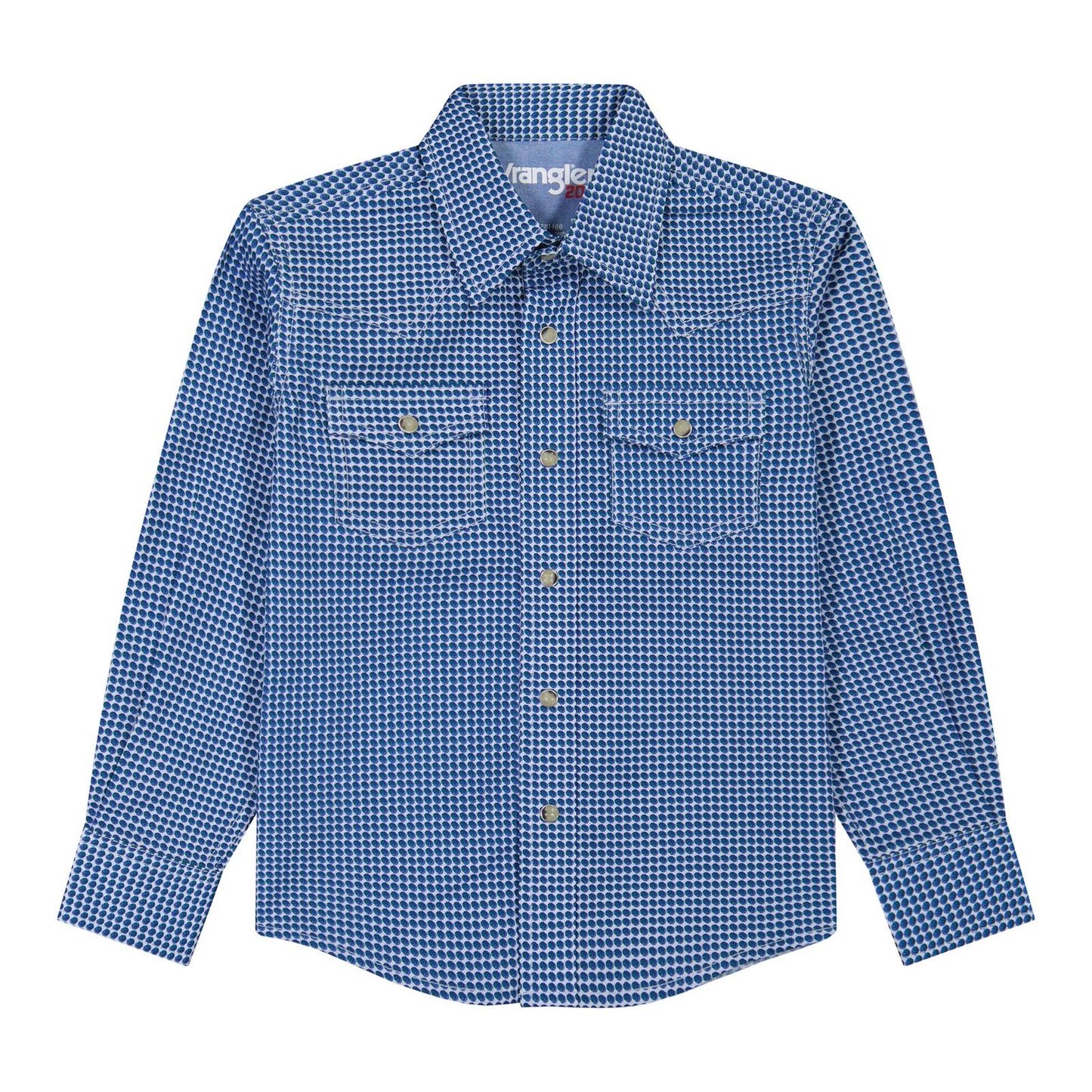 Boys 20X Advanced Comfort Long Sleeve Shirt - Navy