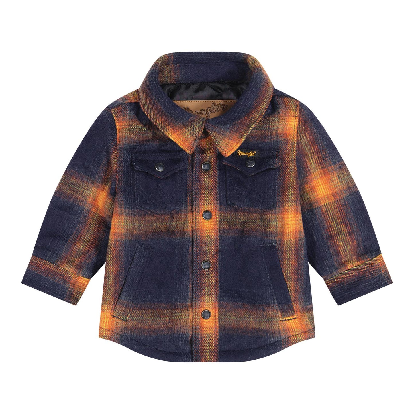 Wrangler Boy's Flannel Shirt Jacket