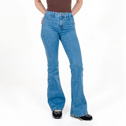Women's Wrangler BESPOKE High Rise Fashion Flare Jean