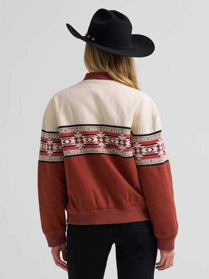 Wrangler® Women's Bomber Jacket - Cream