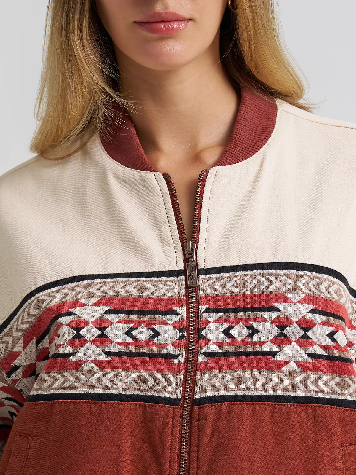 Wrangler® Women's Bomber Jacket - Cream