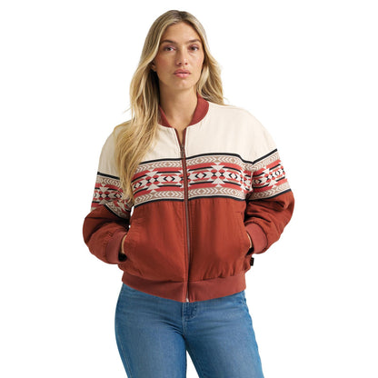 Wrangler® Women's Bomber Jacket - Cream