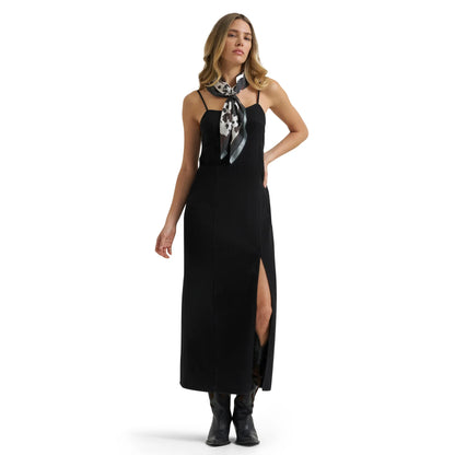 Wrangler Ladies Retro® Punchy Black Maxi Slip Dress