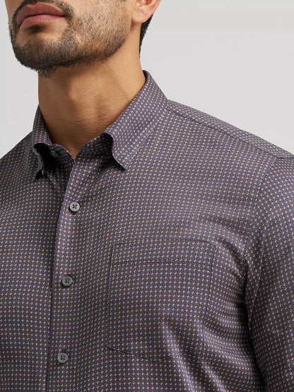 Wrangler Men's Cody Johnson One Pocket Button Down Shirt