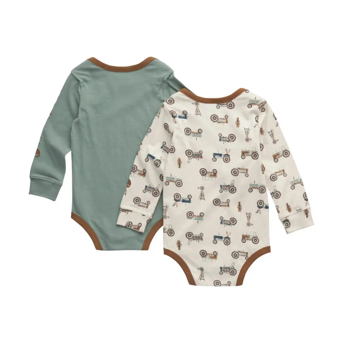 Carhartt Long Sleeve Tractor Bodysuit 2pc Set