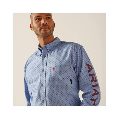 Ariat Men's Flame Resistant Gunner Logo Long Sleeve Work Shirt - Clearance
