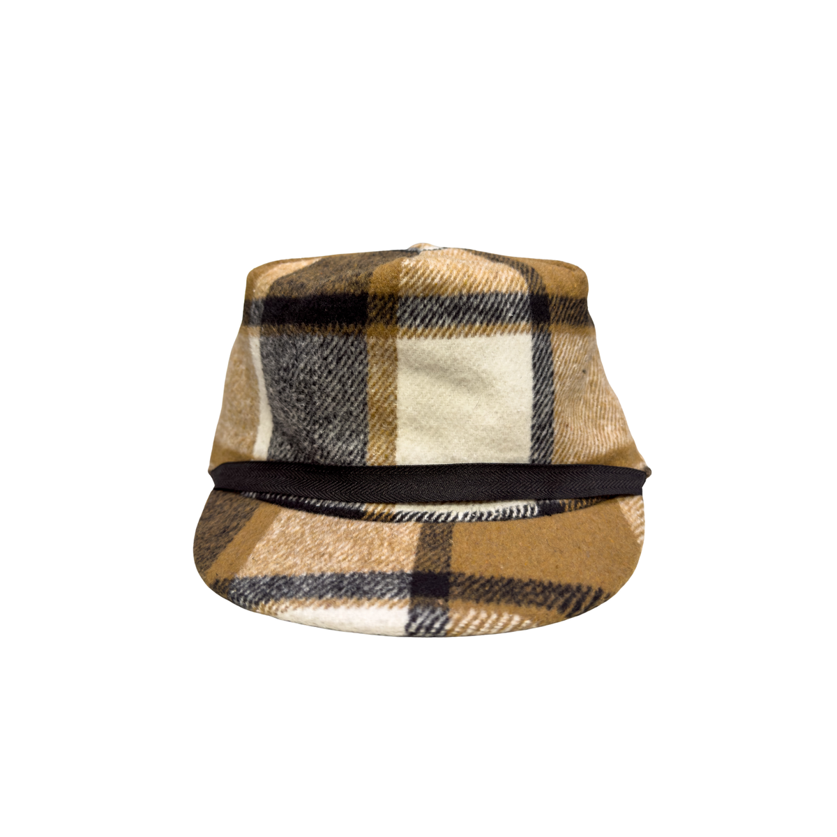 Crown Cap Unisex Wool-blend Coffee Stockman Cap