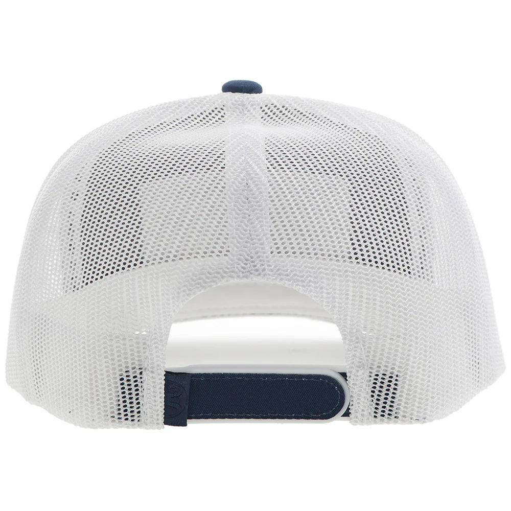 Hooey "Rank Stock" Navy/White With Grey/White Patch weis-western-wear
