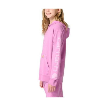 Carhartt Child/Girl's Re-Engineered Long-Sleeve Garment Dyed French Terry Sweatshirt weis-western-wear