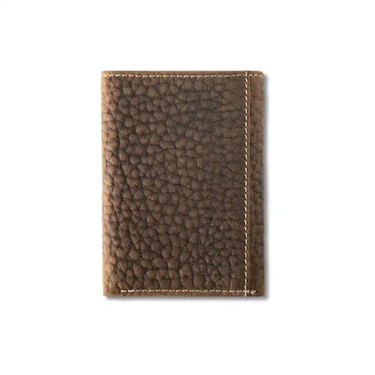 Ariat Trifold Wallet Inlay Patch Brown